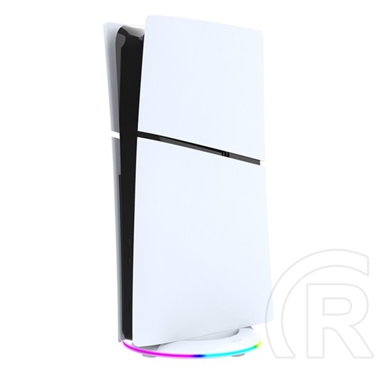 Ipega függőleges töltőállvány (usb, rgb, playstation 5 slim / 5 pro kompatibilis) fehér