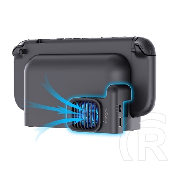Ipega konzol hűtő (usb aljzat, nintendo switch 2 kompatibilis) fekete