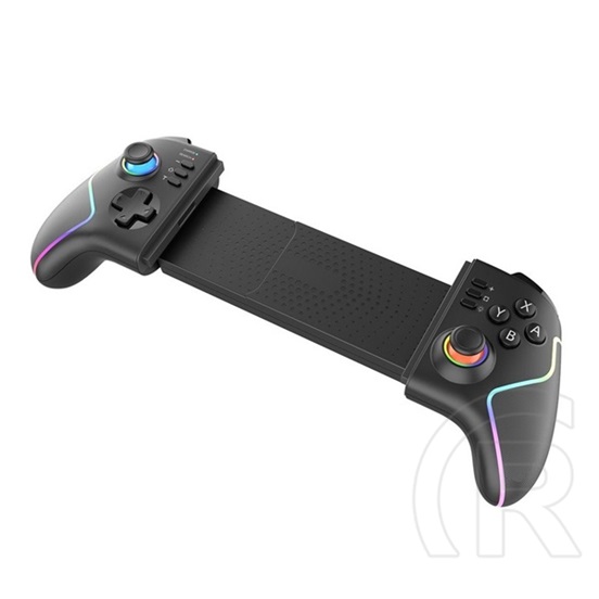Ipega vezeték nélküli kontroller (rgb, nintendo switch/nintendo switch 2 kompatibilis) fekete