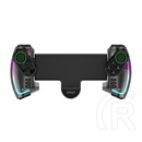 Ipega vezeték nélküli kontroller (v5.0, 300mah akku, rgb, ios/android/pc/ps3/nintendo switch kompatibilis) fekete