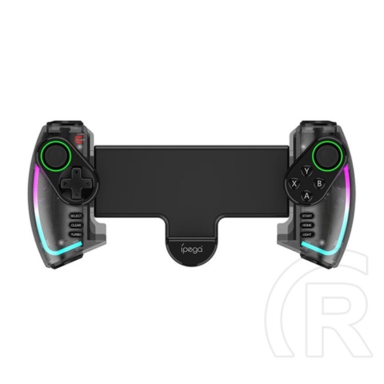 Ipega vezeték nélküli kontroller (v5.0, 300mah akku, rgb, ios/android/pc/ps3/nintendo switch kompatibilis) fekete