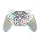 Ipega vezeték nélküli kontroller (v5.0, rgb, ios/android/pc/ps3/ps4/nintendo switch kompatibilis) fehér