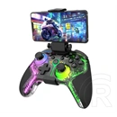 Ipega vezeték nélküli kontroller (v5.0, rgb, ios/android/pc/ps3/ps4/nintendo switch kompatibilis) sötétszürke