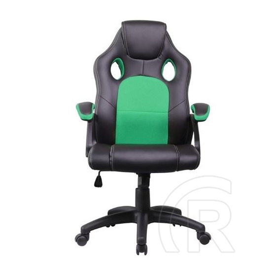Iris GCH102BE gamer szék (fekete-zöld)