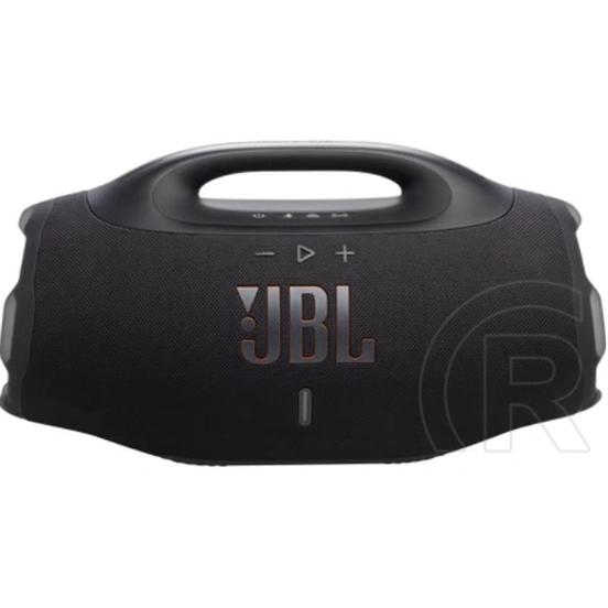 JBL Boombox 4 hordozható Bluetooth hangszóró (Bluetooth 5.4, 2x65W RMS mély, 2x40W RMS magas, IP68, fekete)