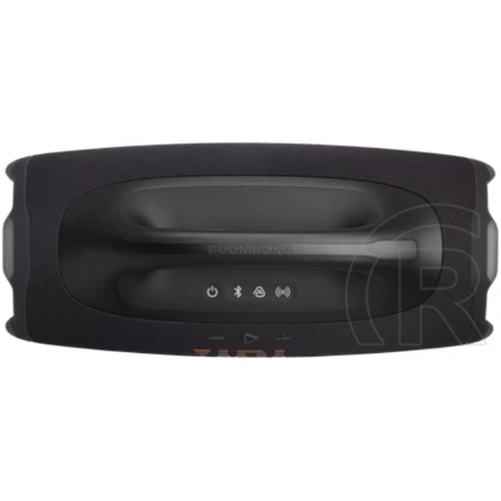 JBL Boombox 4 hordozható Bluetooth hangszóró (Bluetooth 5.4, 2x65W RMS mély, 2x40W RMS magas, IP68, fekete)