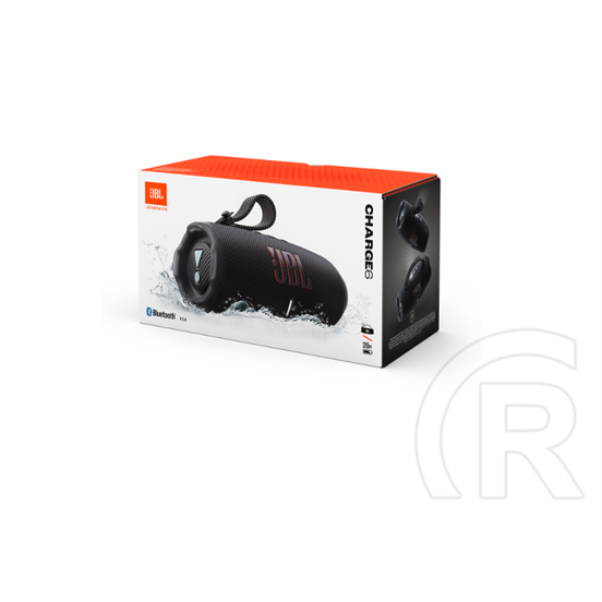 JBL Charge 6 hordozható bluetooth hangszóró (fekete)