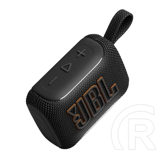 JBL GO5 bluetooth hordozható hangszóró (v6.0, 4,8W, IP68 vízálló, fekete)