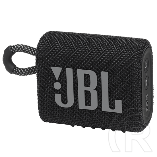 JBL GO 3 hordozható bluetooth hangszóró (fekete)
