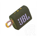 JBL GO 3 hordozható bluetooth hangszóró (zöld)