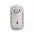 JBL Go 5 bluetooth hordozható hangszóró (v6.0, 4.8W, ip68 vízálló, peremvilágítás, akár 10 óra üzemidő, fehér)