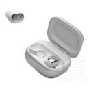 JBL Live Buds 4 bluetooth fülhallgató sztereo (v6.0, TWS, mikrofon, aktív zajszűrő, LED kijelző, IP55, + töltőtok, ezüst