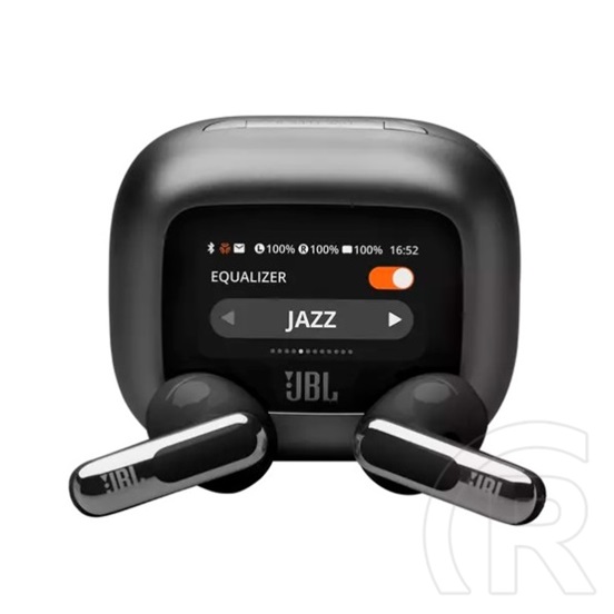 JBL Live Flex 3 vezeték nélküli fülhallgató (aktív zajszűrő, mikrofon, 50 óra, IP54, fekete)