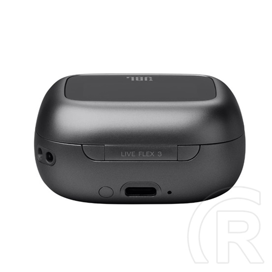 JBL Live Flex 3 vezeték nélküli fülhallgató (aktív zajszűrő, mikrofon, 50 óra, IP54, fekete)