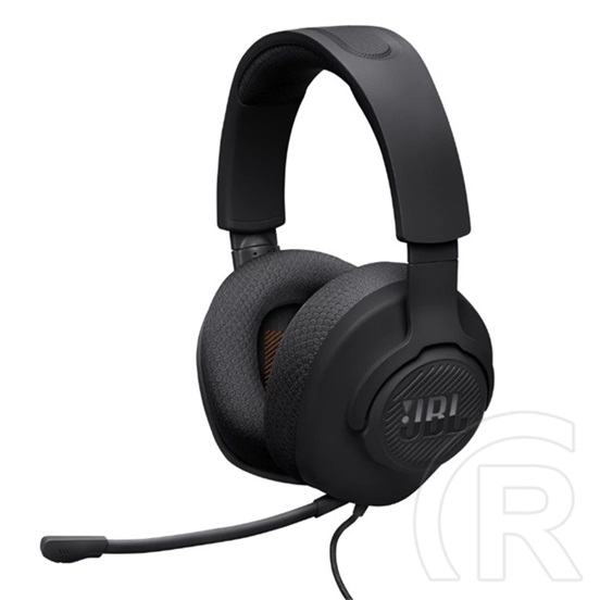 JBL Quantum 100M2 vezetékes mikrofonos fejhallgató (3,5 mm jack, stereo, fekete)