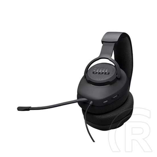 JBL Quantum 100M2 vezetékes mikrofonos fejhallgató (3,5 mm jack, stereo, fekete)