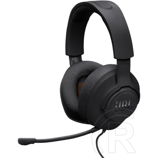 JBL Quantum 100M2 vezetékes mikrofonos fejhallgató (3,5 mm jack, stereo, fekete)