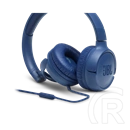 JBL Tune 500 vezetékes fejhallgató (3,5 mm jack, sztereó, mikrofonos, kék)