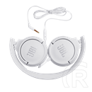 JBL Tune 500 vezetékes fejhallgató (fehér)