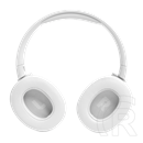 JBL Tune 720BT vezeték nélküli mikrofonos fejhallgató (BT v5.3, sztereó, fehér)
