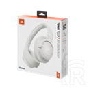 JBL Tune 720BT vezeték nélküli mikrofonos fejhallgató (BT v5.3, sztereó, fehér)