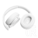 JBL Tune 720BT vezeték nélküli mikrofonos fejhallgató (BT v5.3, sztereó, fehér)