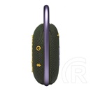 JBL clip4 bluetooth hordozható hangszóró (v5.1, 1050mah belső akku, 5w, ipx67 vízálló) sötétzöld