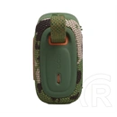 JBL go5 bluetooth hordozható hangszóró (v6.0, 4.8w, ip68 vízálló, terep minta) sötétzöld