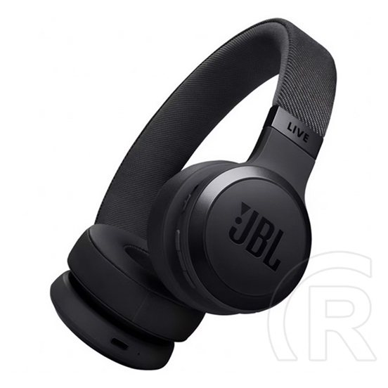 JBL live 670nc bluetooth fejhallgató sztereo (v5.3, mikrofon, aktív zajszűrő) fekete