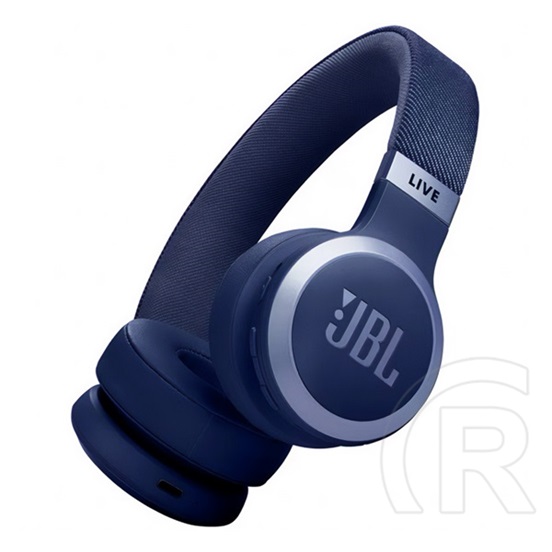 JBL live 670nc bluetooth fejhallgató sztereo (v5.3, mikrofon, aktív zajszűrő) sötétkék