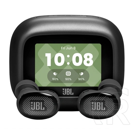 JBL live buds 4 bluetooth fülhallgató sztereo (v6.0, tws, mikrofon, aktív zajszűrő, led kijelző, ip55 + töltőtok) fekete