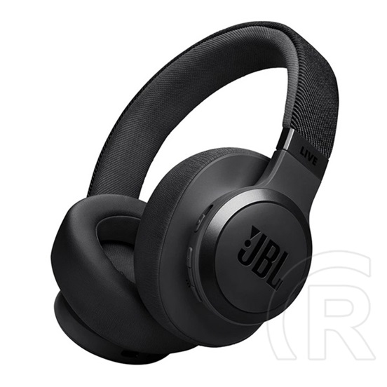 JBL live t770nc bluetooth fejhallgató sztereo (v5.3, mikrofon, aktív zajszűrő, multipoint, összehajtható + kábel) fekete