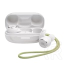 JBL reflect aero bluetooth fülhallgató sztereo (v5.2, tws, mikrofon, aktív zajszűrő, ip68 + töltőtok) fehér