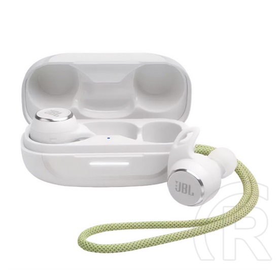 JBL reflect aero bluetooth fülhallgató sztereo (v5.2, tws, mikrofon, aktív zajszűrő, ip68 + töltőtok) fehér