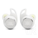 JBL reflect aero bluetooth fülhallgató sztereo (v5.2, tws, mikrofon, aktív zajszűrő, ip68 + töltőtok) fehér