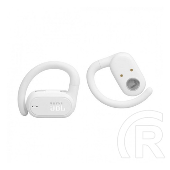 JBL soundgear sense bluetooth fülhallgató sztereo (v5.3, multipoint, mélyhang kiemelés, ip54 + töltőtok) fehér