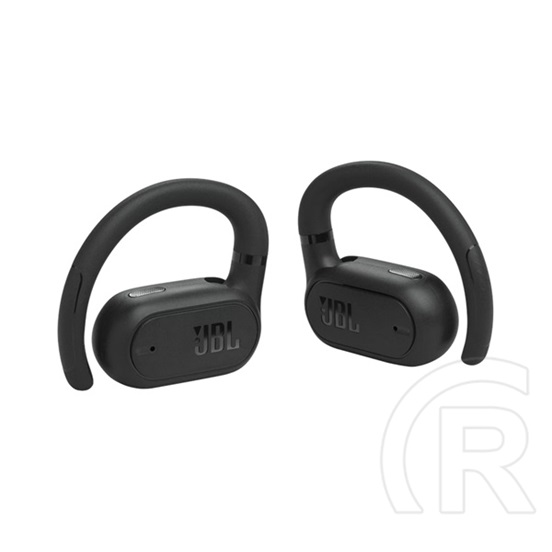 JBL soundgear sense bluetooth fülhallgató sztereo (v5.3, multipoint, mélyhang kiemelés, ip54 + töltőtok) fekete