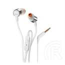 JBL tune 210 fülhallgató sztereo (3.5mm jack, felvevő gomb, lapos kábel) világosszürke