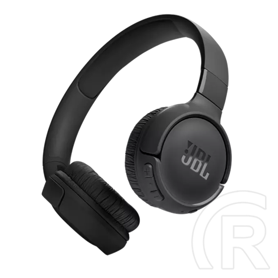 JBL tune 520BT bluetooth fejhallgató sztereo (v5.3, mikrofon, multipoint, összehajtható, fekete)