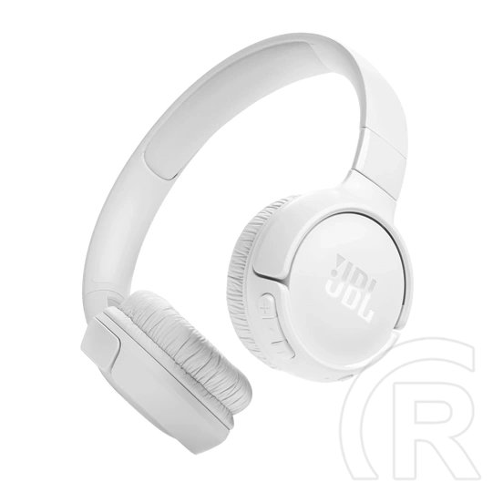 JBL tune 520bt bluetooth fejhallgató sztereo (v5.3, mikrofon, multipoint, összehajtható) fehér