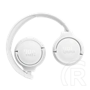 JBL tune 520bt bluetooth fejhallgató sztereo (v5.3, mikrofon, multipoint, összehajtható) fehér
