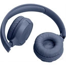 JBL tune 520bt bluetooth fejhallgató sztereo (v5.3, mikrofon, multipoint, összehajtható) sötétkék