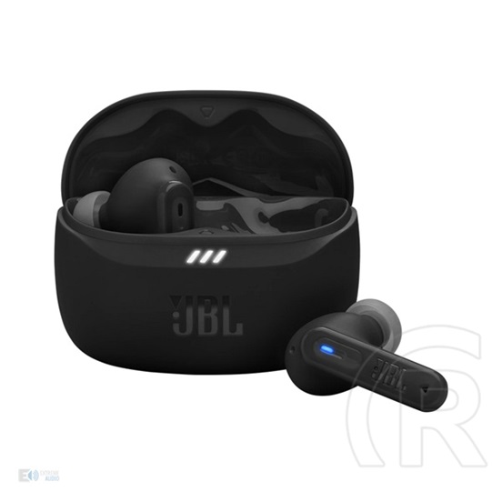 JBL tune beam2 bluetooth fülhallgató sztereo (v5.3, tws, mikrofon, aktív zajszűrő, mélyhang kiemelés + töltőtok) fekete