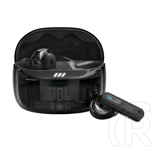JBL tune beam2 ghost edition bluetooth fülhallgató sztereo (v5.3, tws, mikrofon, aktív zajszűrő, ip54 + töltőtok) fekete