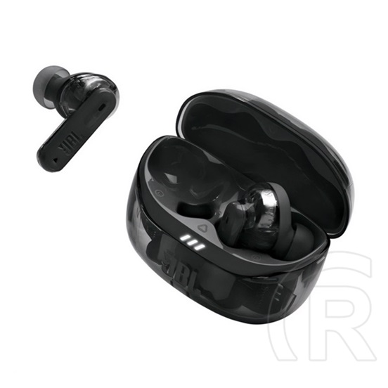 JBL tune beam2 ghost edition bluetooth fülhallgató sztereo (v5.3, tws, mikrofon, aktív zajszűrő, ip54 + töltőtok) fekete