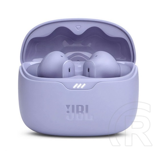 JBL tune beam bluetooth fülhallgató sztereo (v5.3, tws, mikrofon, multipoint, aktív zajszűrő, ip54 + töltőtok) lila