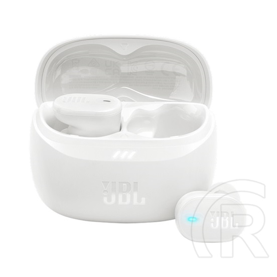 JBL tune buds 2 bluetooth fülhallgató sztereo (v5.3, tws, mikrofon, aktív zajszűrő, ip54 + töltőtok) fehér