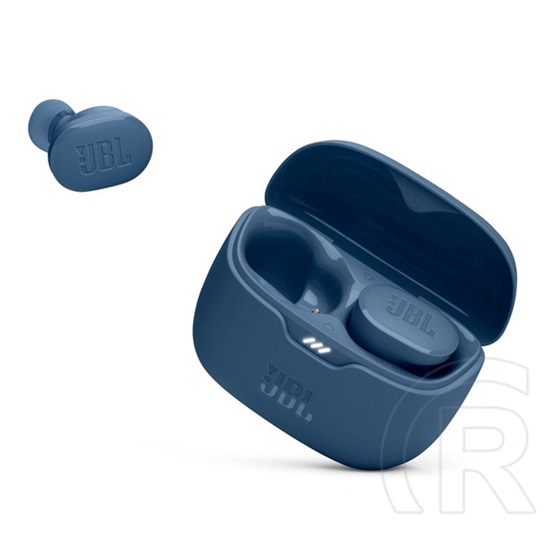 JBL tune buds bluetooth fülhallgató sztereo (v5.3, tws, mikrofon, aktív zajszűrő, ip54 + töltőtok) kék