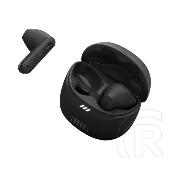 JBL tune flex 2 bluetooth fülhallgató sztereo (v5.3, tws, mikrofon, aktív zajszűrő, ipx4 + töltőtok) fekete