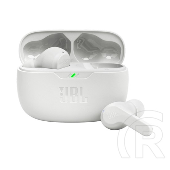 JBL wave beam 2 bluetooth fülhallgató sztereo (v5.3, tws, mikrofon, aktív zajszűrő, ip54 + töltőtok) fehér